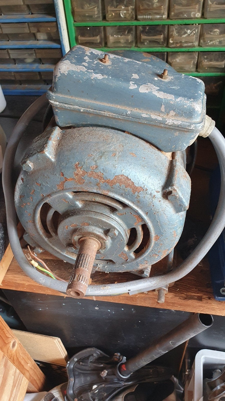 Gebruikte Elektromotor 0.13/0.7 kW, 2910 U/min, Ophalen of Verzenden, Gebruikt, Elektromotor