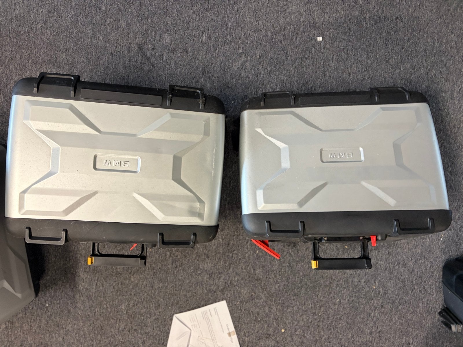 Variokoffers BMW F 750-850 GS - Originele zijkoffers, Ophalen, Gebruikt