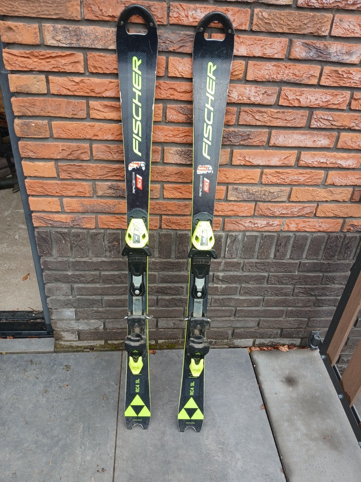 Fischer RC4 SL Ski's - 135 cm - Borstelbaan gebruikt, 100 tot 140 cm, Ophalen of Verzenden, Skiën, Ski's
