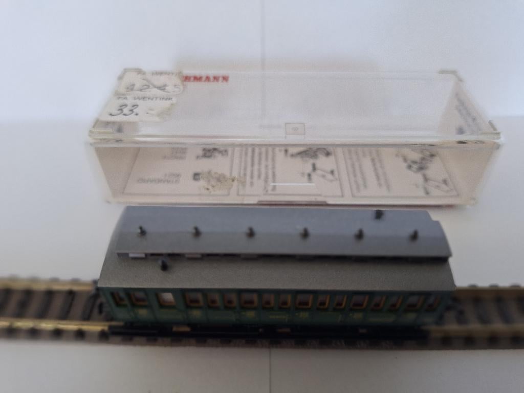 n spoor, Wagon, Ophalen of Verzenden, Zo goed als nieuw, Analoog