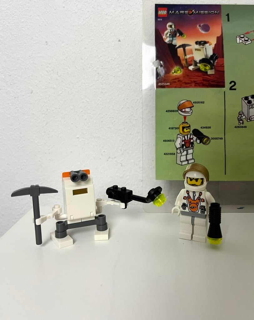 Lego 5616 mini robot set, Compleet, Lego, Ophalen of Verzenden, Zo goed als nieuw