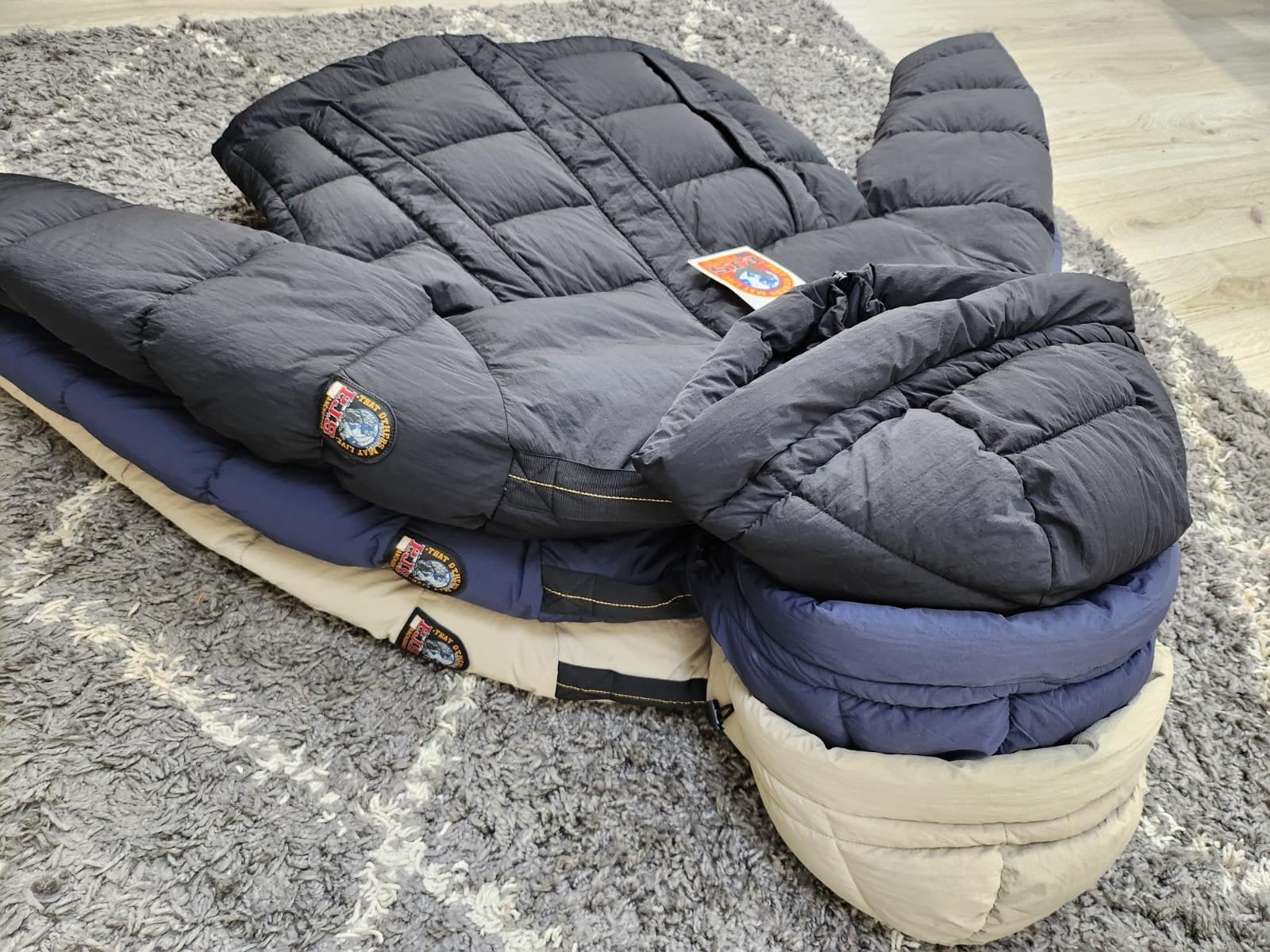 Parajumpers donsjas - Zwart, Blauw, Beige, Ophalen of Verzenden, Nieuw, Zwart