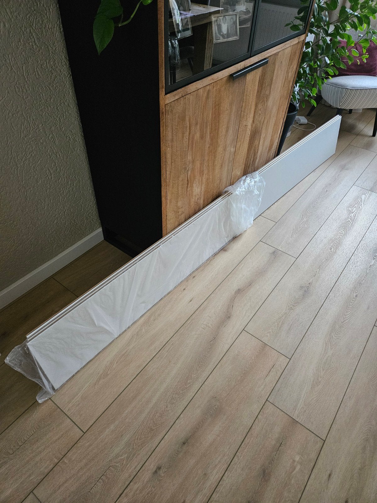 3 witte watervaste plafondplaten 260 x 29 cm, Doe-het-zelf en Verbouw, Platen en Panelen, Ophalen of Verzenden