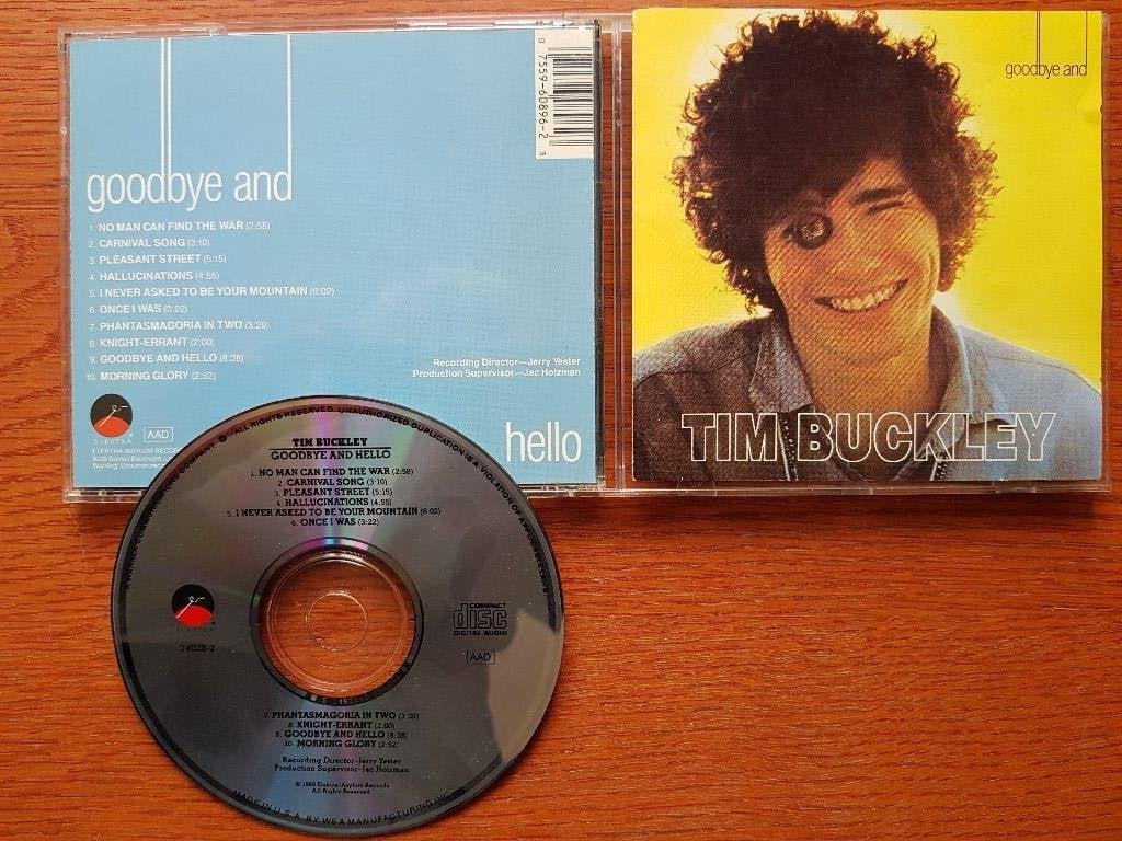 tim buckley - goodbye and hello CD 1st press USA, Verzenden, Zo goed als nieuw, Folk