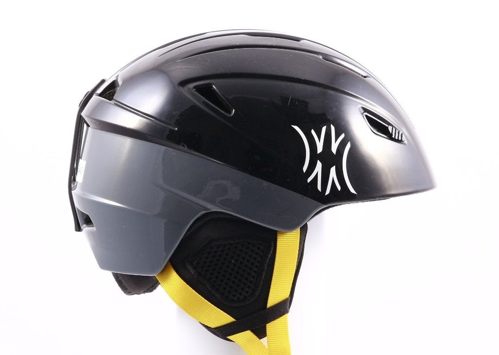 48; 49; 50; 51; 52 cm kinder ski helm SLOKKER, Black/grey, Overige merken, Gebruikt, Verzenden, Overige typen