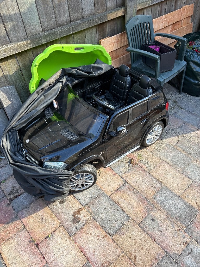 Elektrische kinderauto Mercedes, Ophalen, Gebruikt