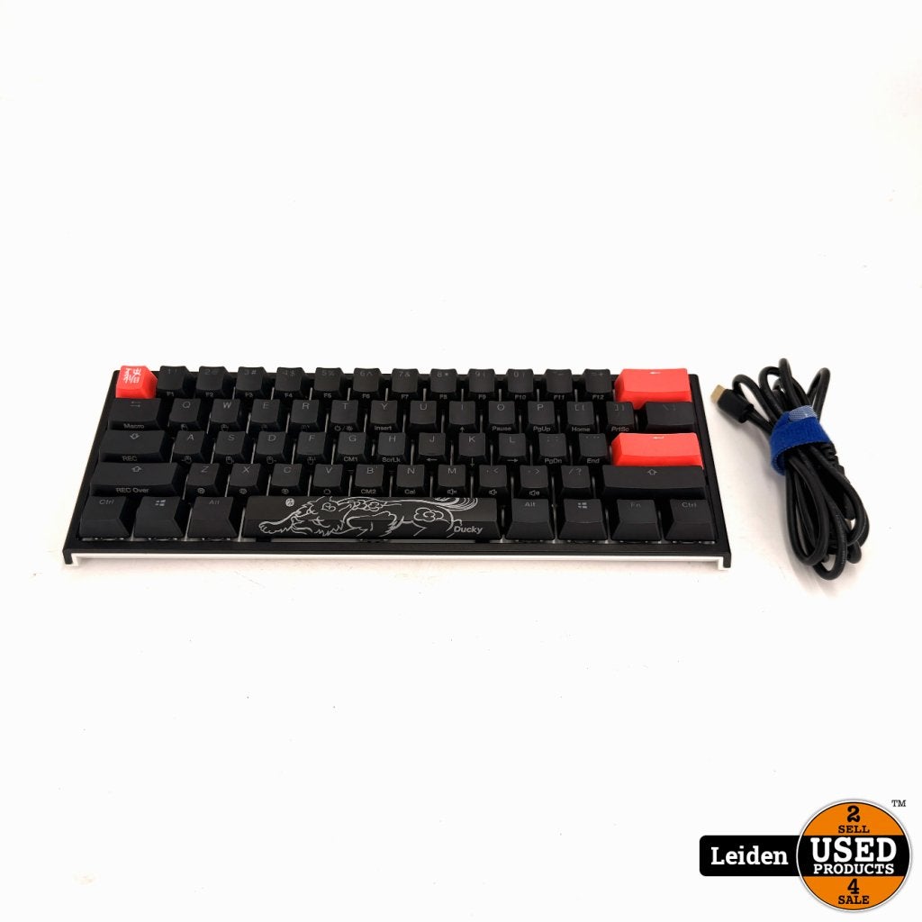 Ducky One 2 Mini | Cherry MX Red Mechanisch Toetsenbord, Computers en Software, Toetsenborden, Gebruikt