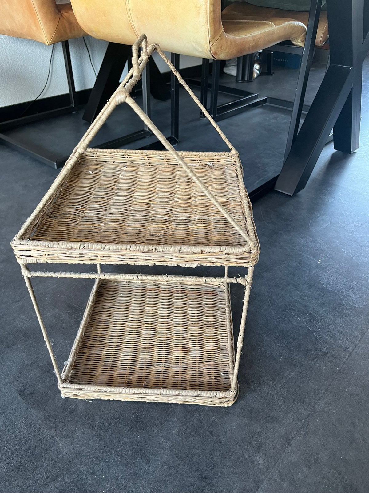 Riviera maison mandjes, Ophalen, Zo goed als nieuw, Rond, Minder dan 55 cm