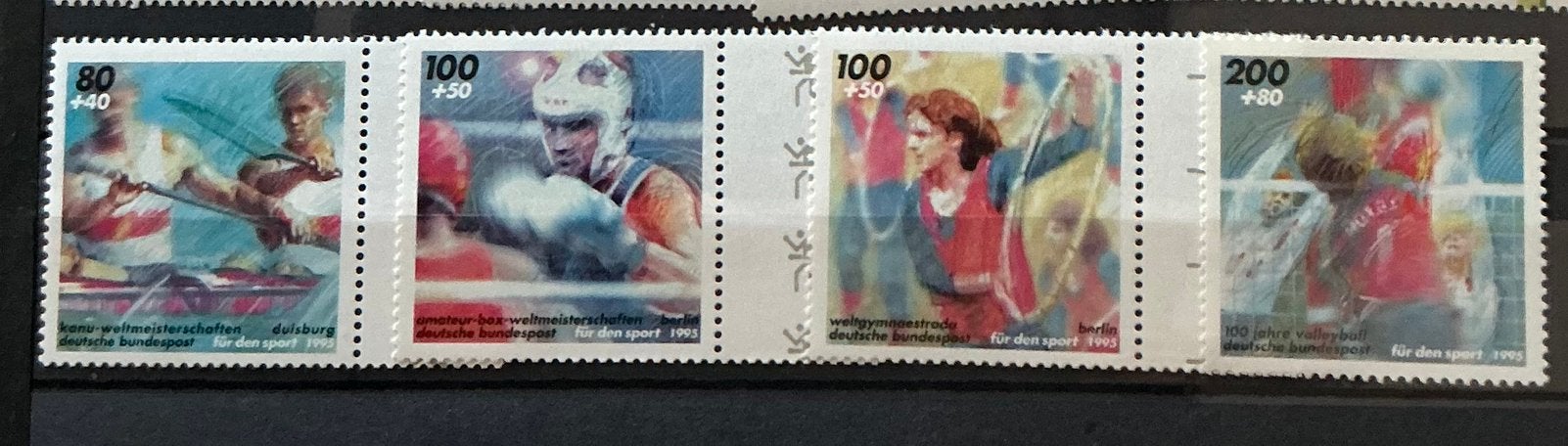 DUITSLAND NRS. 1592/95, Ophalen of Verzenden, 1990 tot heden
