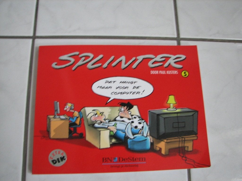 Splinter - Paul Kusters, Ophalen of Verzenden, Fictie algemeen
