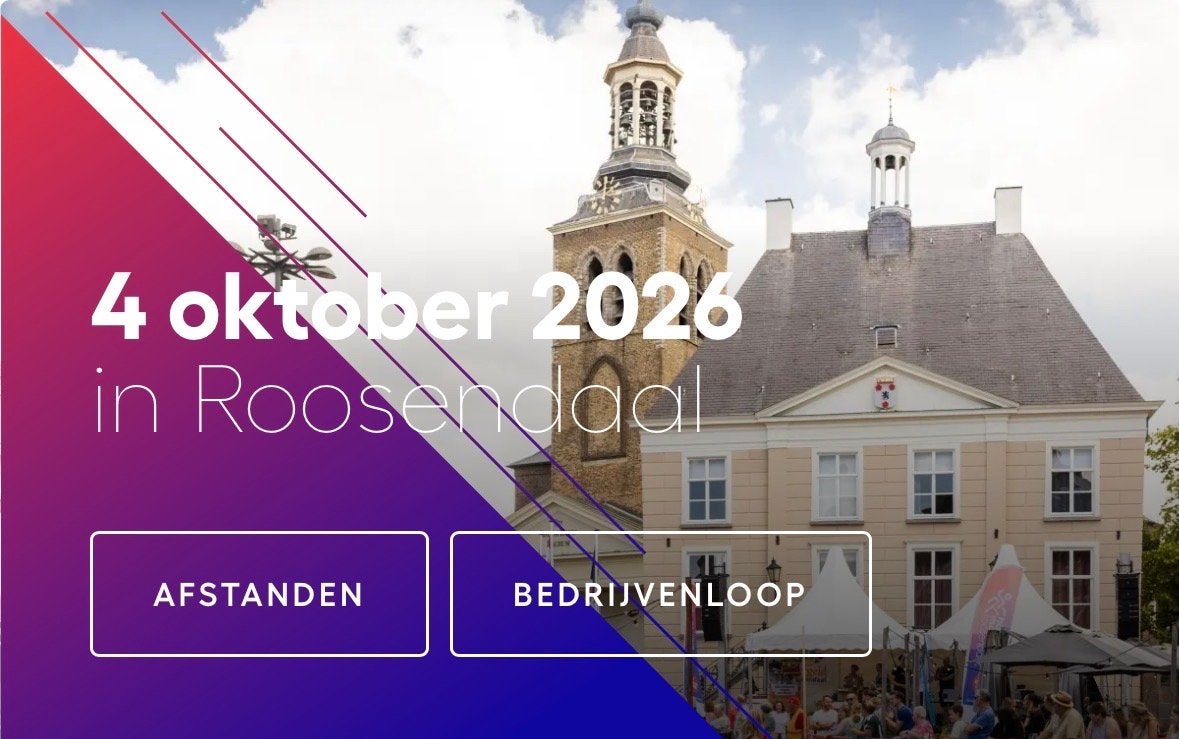 Halve marathon van Roosendaal, Eén persoon, Oktober