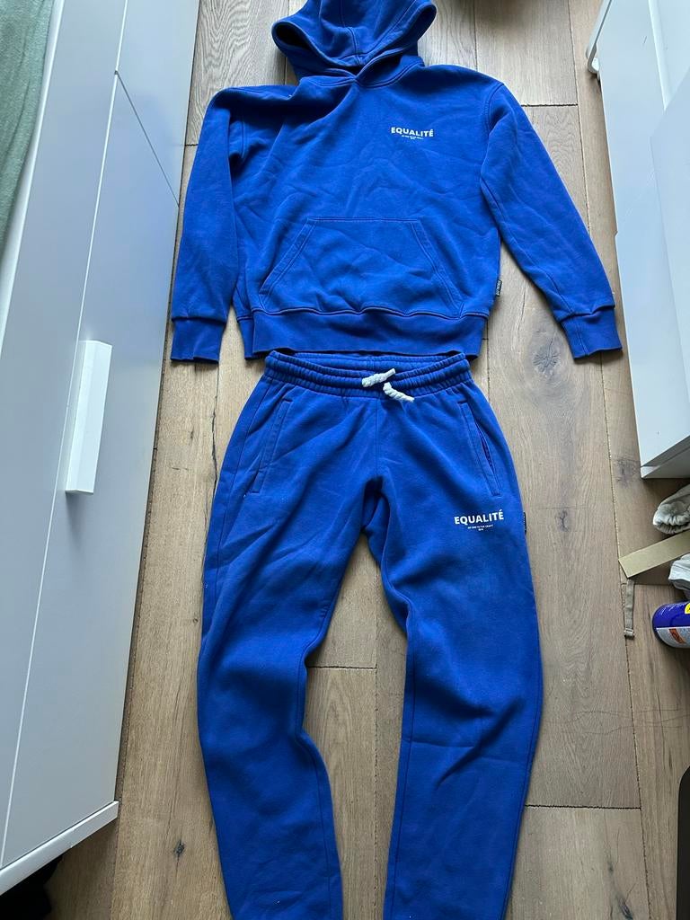 Equalité trainingspak blauw maat XXS, Verzenden, Gedragen, Maat 46 (S) of kleiner