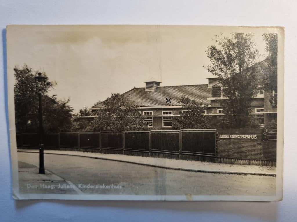 Den Haag met ( Juliana-Kinderziekenhuis), Verzamelen, Ophalen of Verzenden, 1940 tot 1960, Zuid-Holland