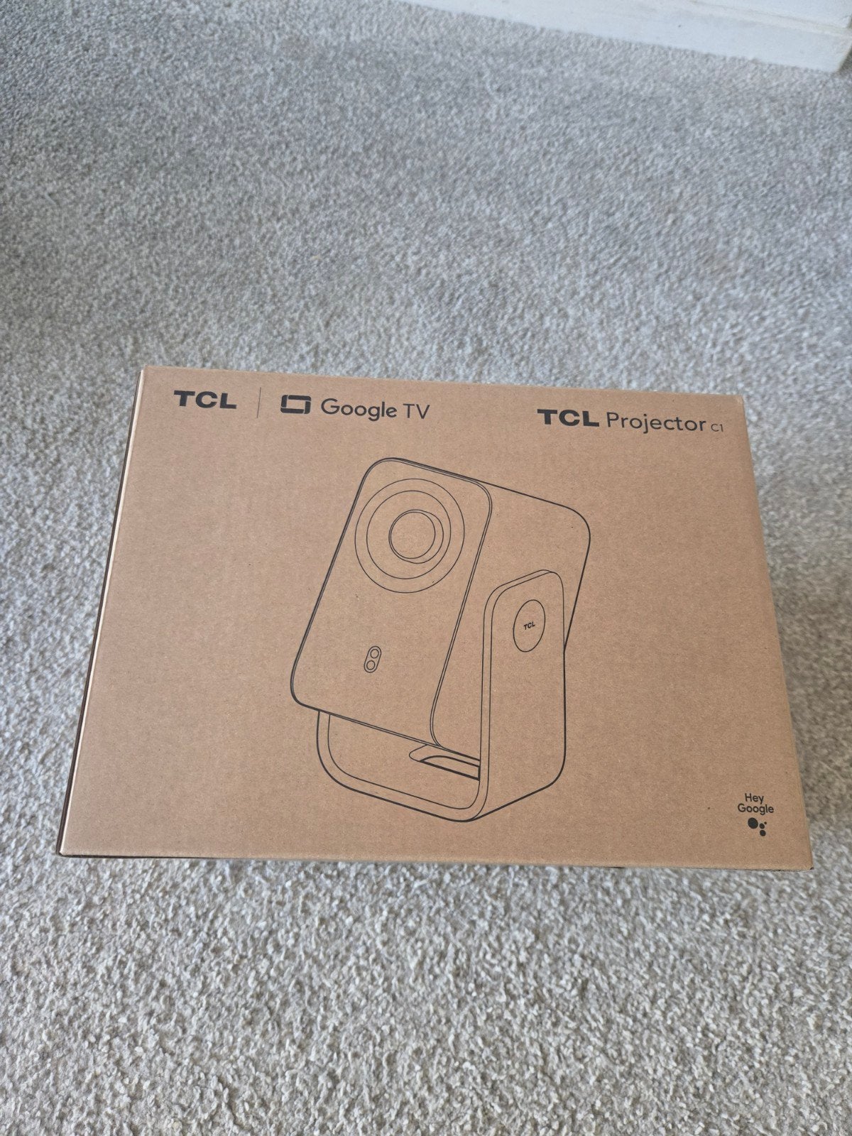 TCL Projector C1 met Google TV - Nieuw in doos, LED, Nieuw, Ophalen of Verzenden, TCL