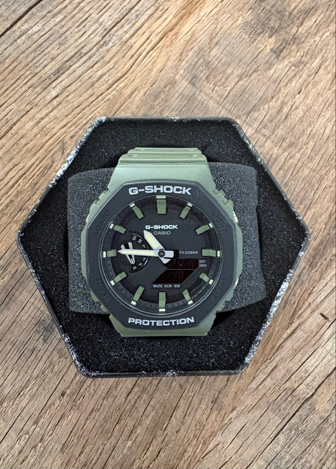 Casio G-Shock GA-2110SU-3AER - Zo goed als nieuw, Casio, Kunststof, Polshorloge, Ophalen of Verzenden