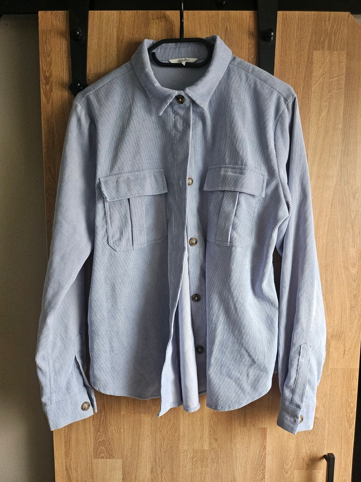 Bien Bleu corduroy overhemd maat S, Blauw, Ophalen of Verzenden, Zo goed als nieuw, Maat 36 (S)