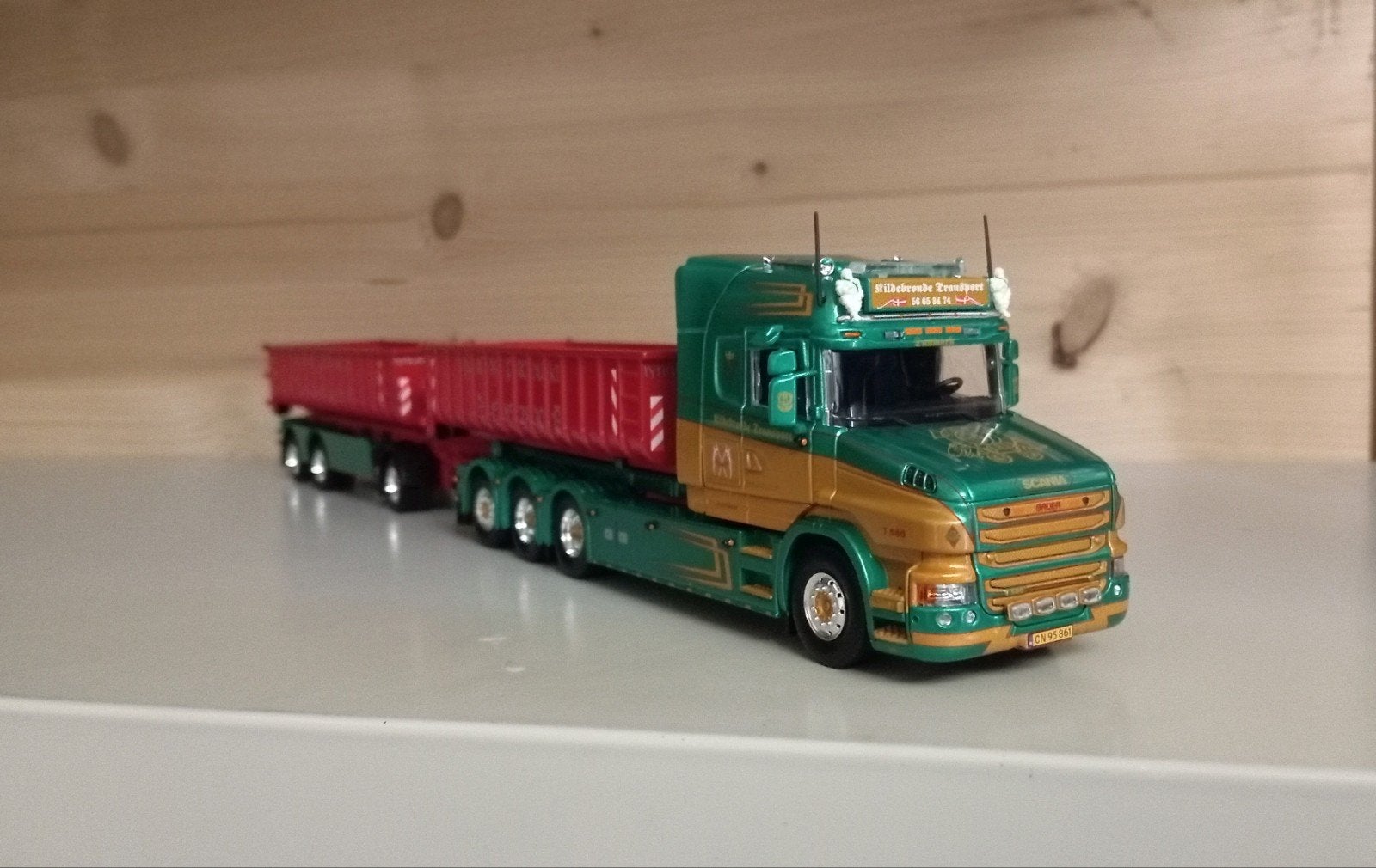 Scania T Kildebronde transport haakarm Tekno, Ophalen of Verzenden, Nieuw, Bus of Vrachtwagen, Tekno