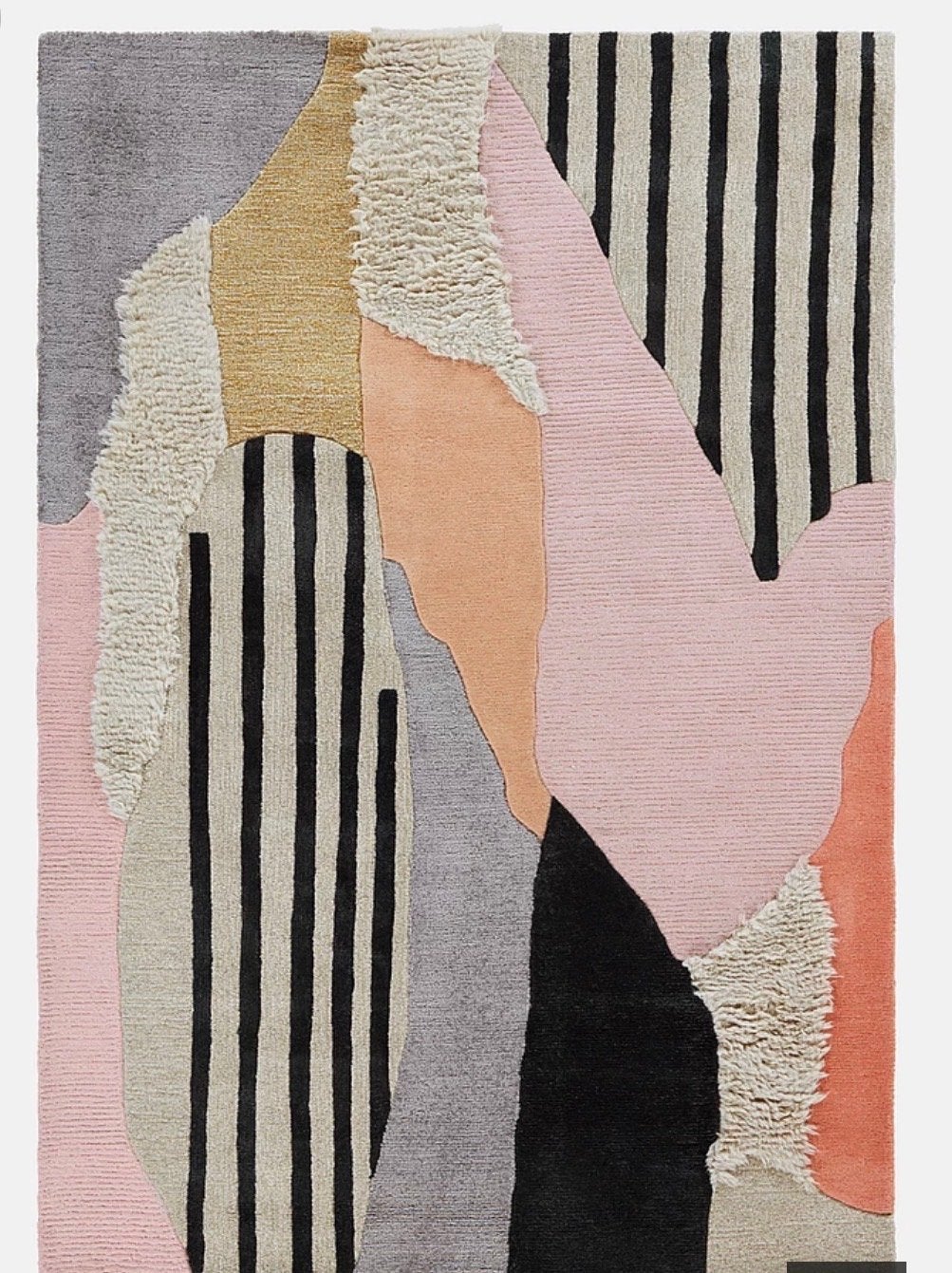 BOBO handgetuft vloerkleed Jotex wol/viscose 160x230, Ophalen, 150 tot 200 cm, 200 cm of meer, Zo goed als nieuw