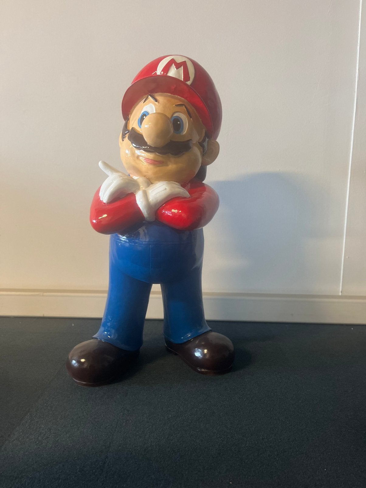 Mario kart beeld 1 meter, Ophalen of Verzenden, Zo goed als nieuw, Overige thema's