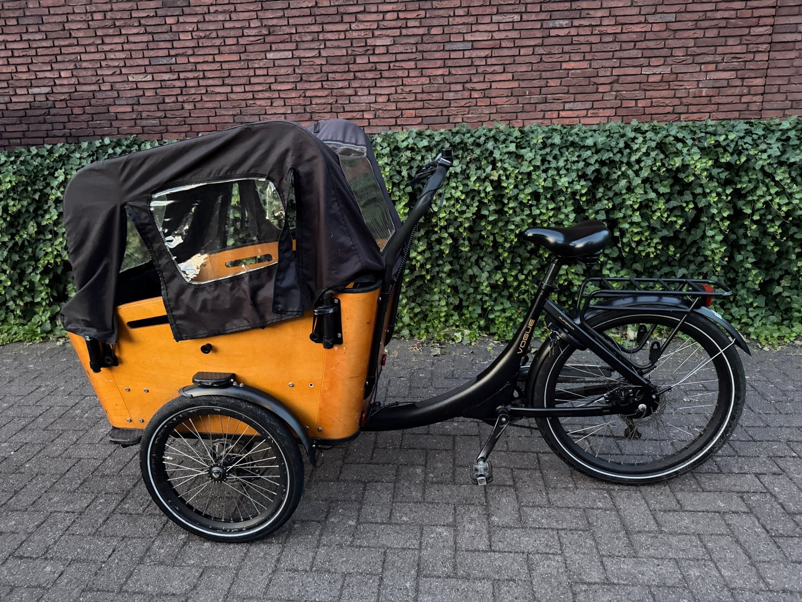 Vogue Superior bakfiets helaas motor kapot, Overige merken, Gebruikt, Elektrisch, Ophalen of Verzenden