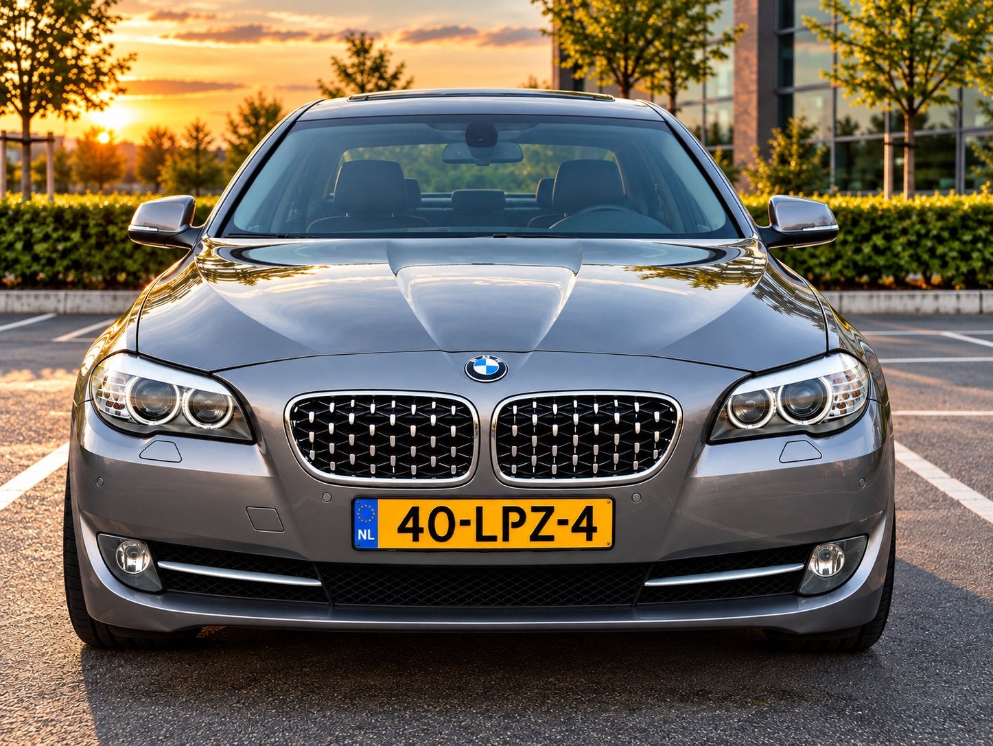 BMW 5-Serie 3.0 I 528 AUT 2010 Grijs, Auto's, Achterwielaandrijving, 2996 cc, Origineel Nederlands, Particulier