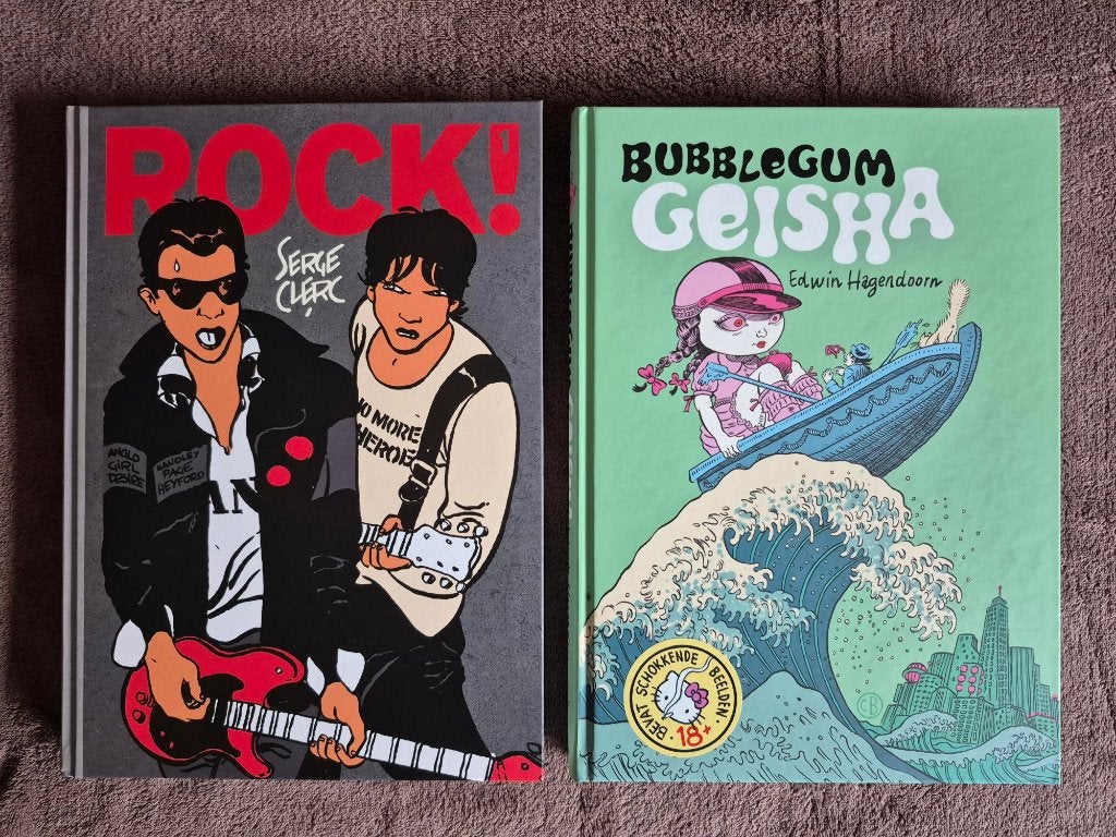 strips Rock 1 en Bubblegum Geisha, Boeken, Stripboeken, Eén stripboek, Ophalen of Verzenden, Nieuw
