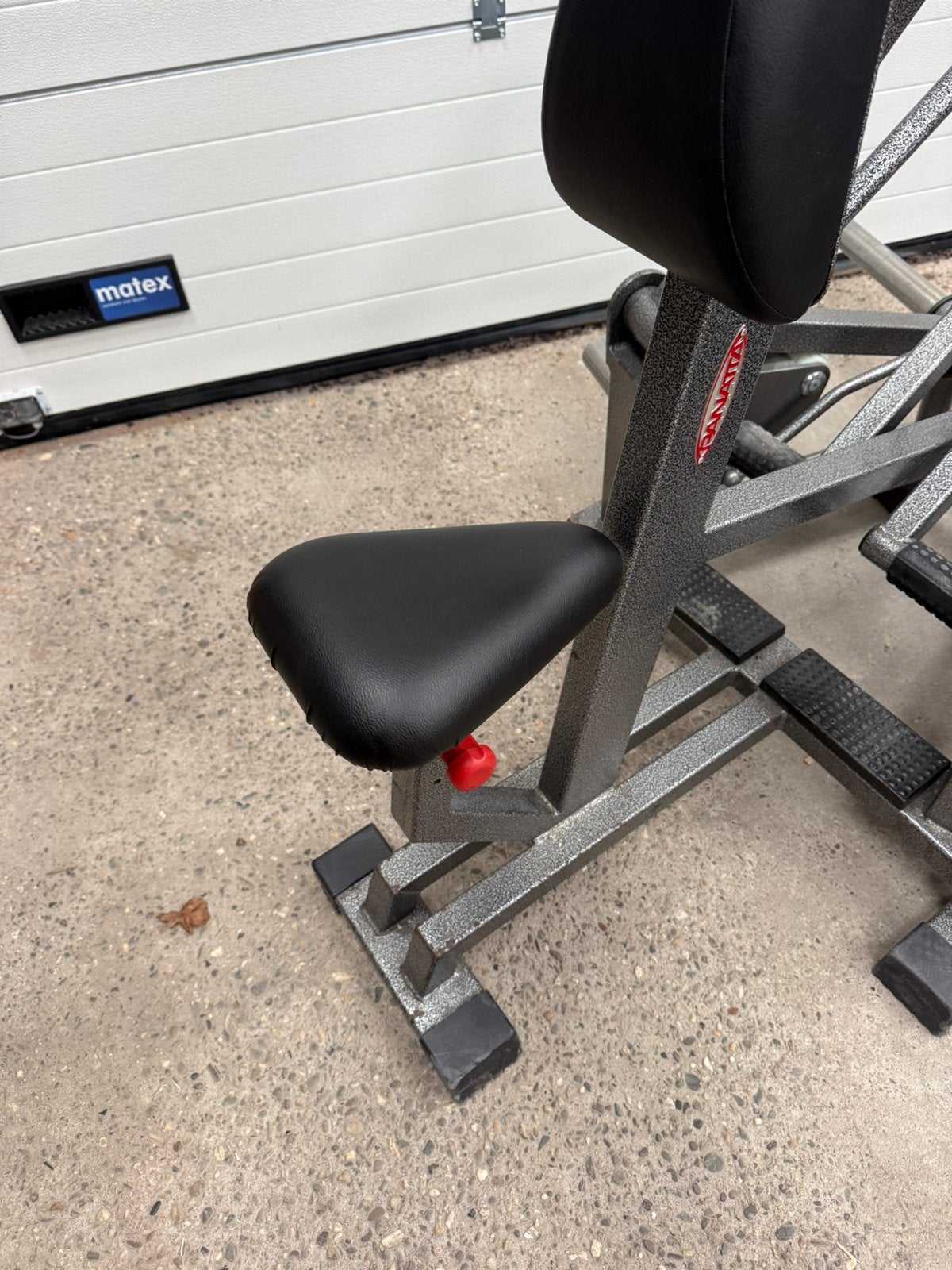 Panatta plate loaded row / seated row / fitness / gym, Ophalen, Benen, Gebruikt, Overige typen
