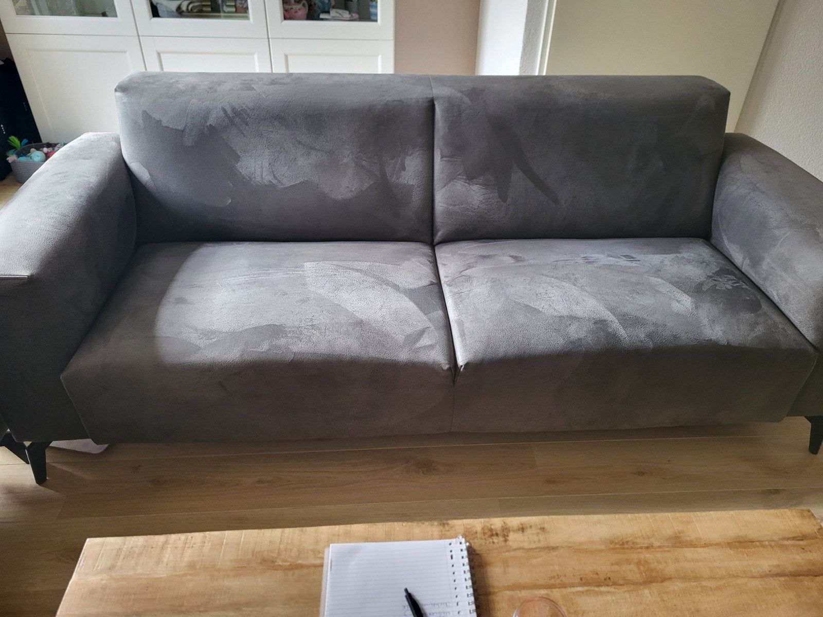 3 persoonsbank, Ophalen, Gebruikt, Driepersoons, 75 tot 100 cm