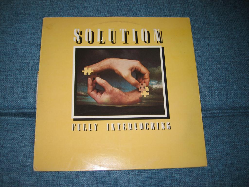 LP Solution – Fully Interlocking –  Hoes in gebruikte staat, Cd's en Dvd's, Vinyl | Rock, Ophalen of Verzenden, Gebruikt, 12 inch