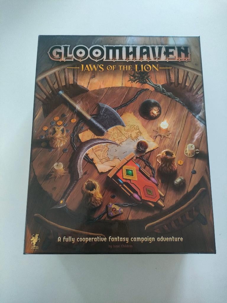 Gloomhaven Jaws of the Lion, Hobby en Vrije tijd, Gezelschapsspellen | Bordspellen, Een of twee spelers, Ophalen of Verzenden
