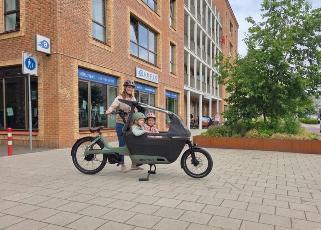 Lovens S85 Cargo line bakfiets met automatic versnellingen