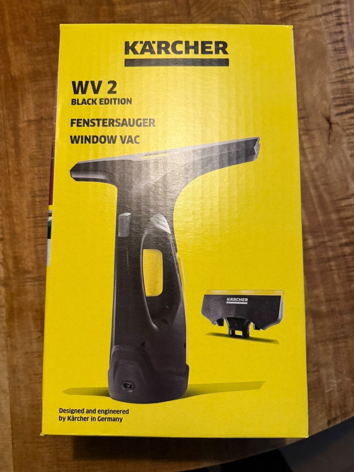 Kärcher WV 2 Black Edition Window Vac - Nieuw in doos, Ophalen, Nieuw