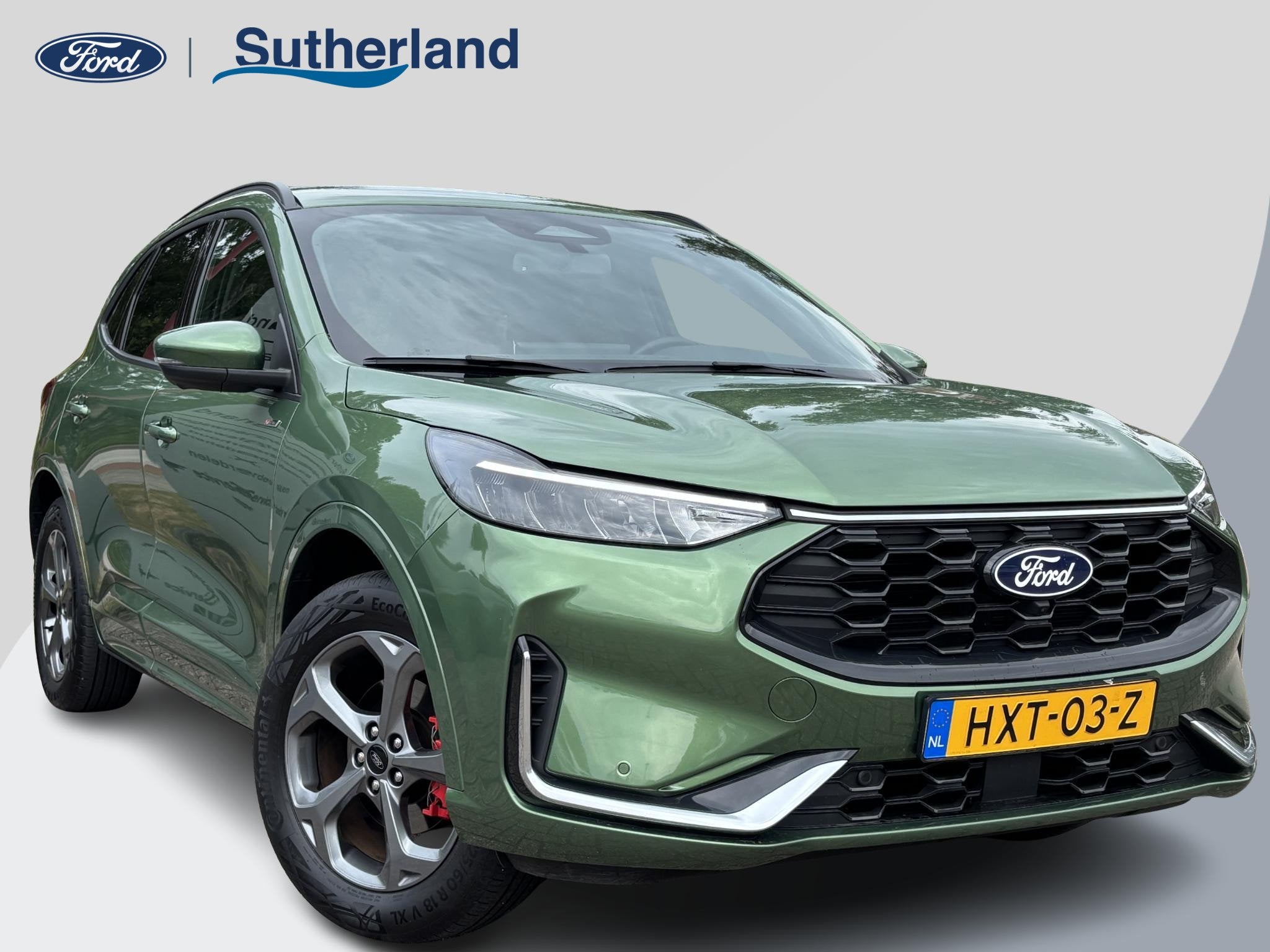 Ford Kuga 2.5 PHEV ST-Line X 243pk | Winterpack | Driver Ass, 14 kWh, Gebruikt, Leder en Stof, Hybride Elektrisch/Benzine