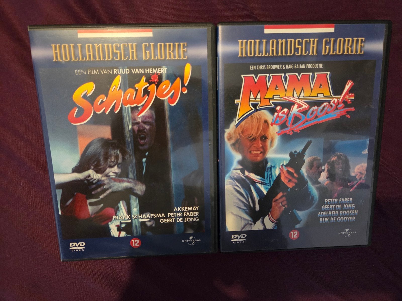 2 x dvd Schatjes ! En Mama is boos ! Hollandsch glorie, Alle leeftijden, Boxset, Drama, Ophalen of Verzenden
