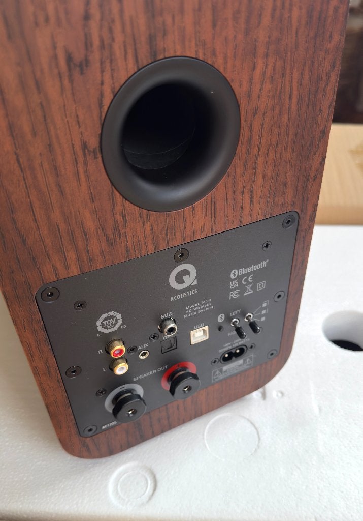Q Aucoustics M20 HD  speakers als nieuw in box