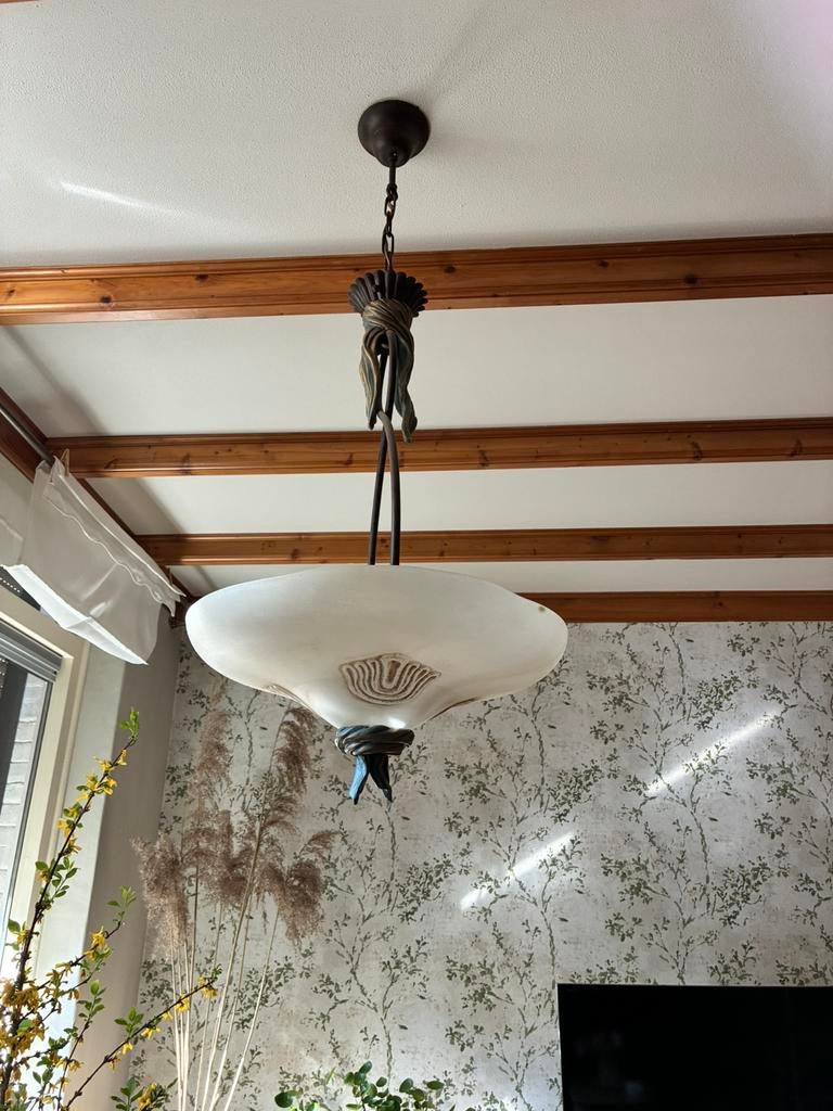 Art Deco-stijl schaallamp, Ophalen, Vintage, Zo goed als nieuw, 75 cm of meer