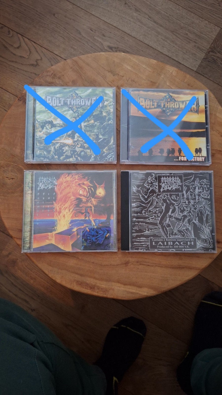 4 Machtige Death Metal cd's, Ophalen of Verzenden, Zo goed als nieuw