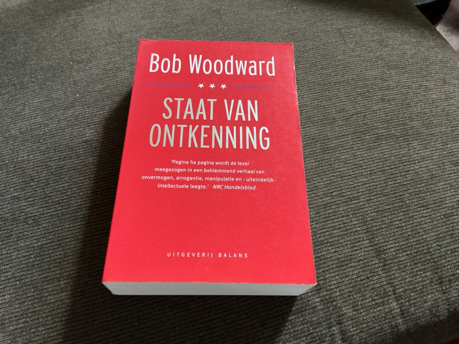 Bob Woodward - Staat van ontkenning, Boeken, Ophalen of Verzenden, Zo goed als nieuw, Bob Woodward