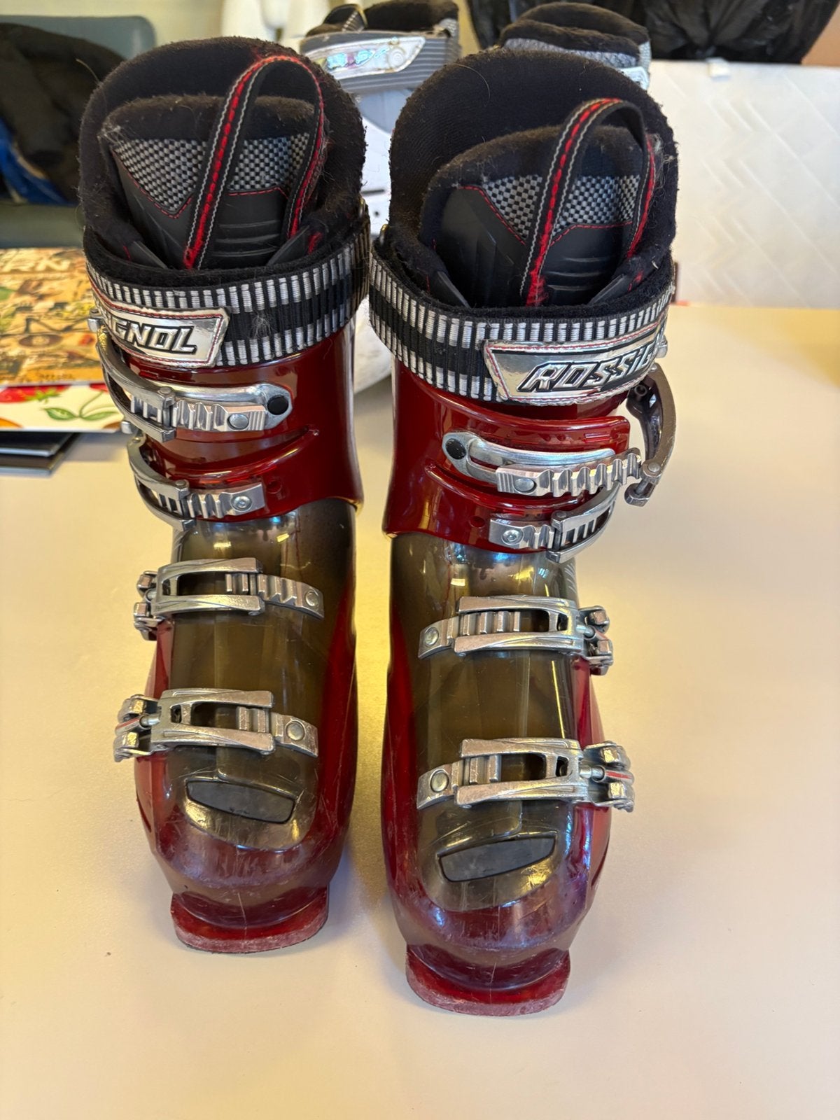 Rossignol skischoenen maat 25,5 (schoenmaat 40), Gebruikt, Rossignol, Schoenen, Ophalen of Verzenden