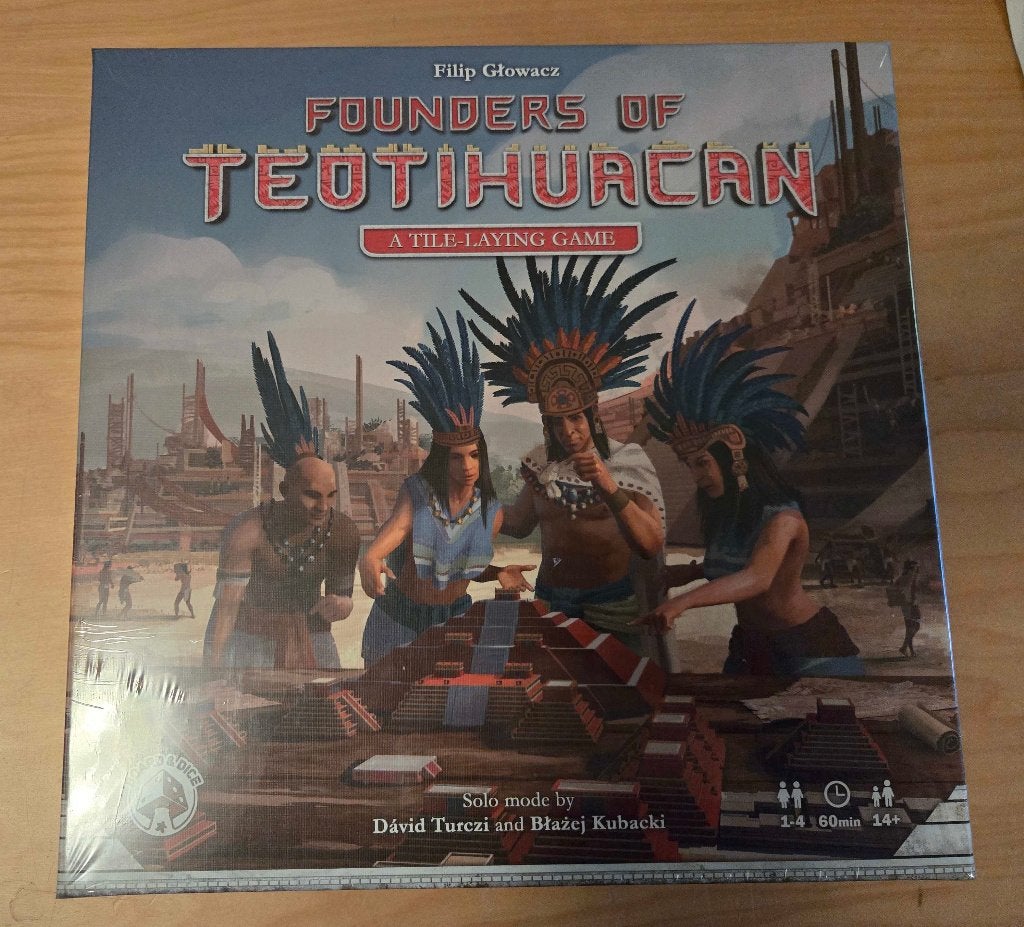 Founders Of Teotihuacan bordspel (nieuw), Hobby en Vrije tijd, Gezelschapsspellen | Bordspellen, Een of twee spelers, Ophalen of Verzenden