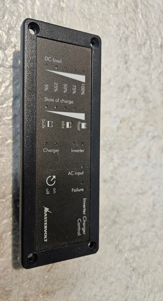 Mastervolt 70405000 Remote panel ICC, charge control, Ophalen of Verzenden, Zo goed als nieuw, Overige typen