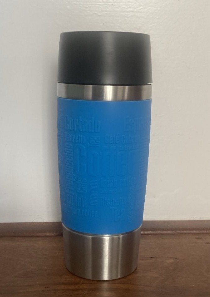 EMSA Travel Mug - Thermobeker - Isolatiebeker (500ml), Ophalen of Verzenden, Zo goed als nieuw, Metaal, Overige merken