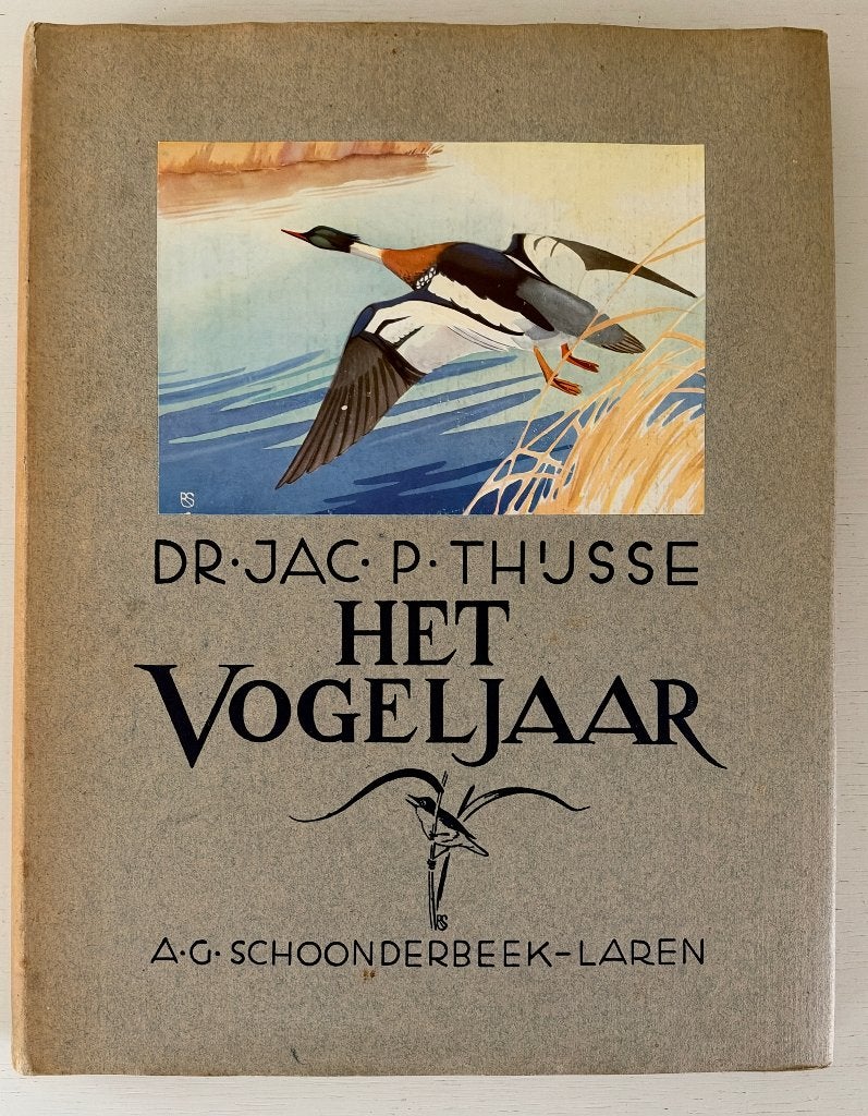 Het vogeljaar door Jac. P. Thijsse (1942), Boeken, Ophalen of Verzenden, Gelezen, Vogels