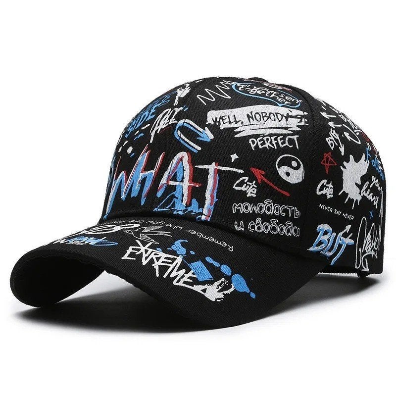 Graffiti stijl Vintage Baseball Cap, Ophalen of Verzenden, Nieuw