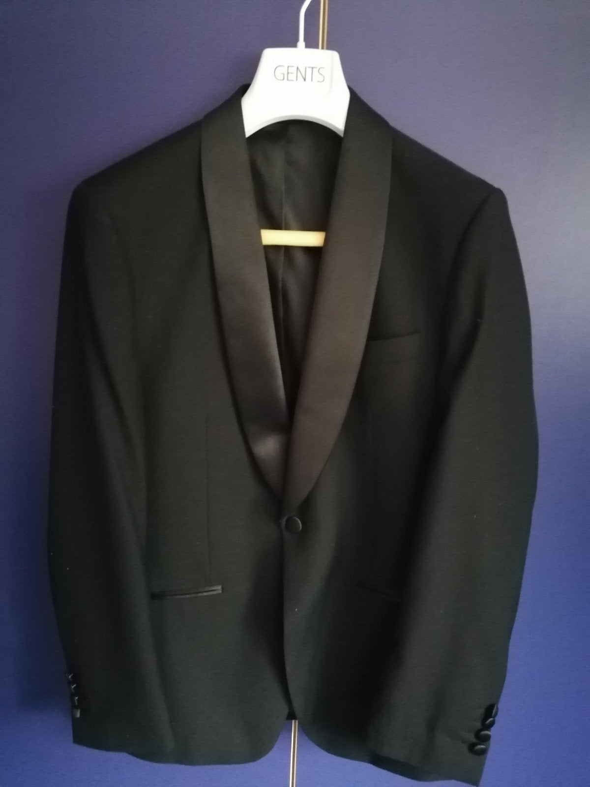 Smoking GENTS ZGAN (broek ontbreekt) voor jong volwassene, Kleding | Heren, Maat 48/50 (M), Zwart, GENTS, Ophalen of Verzenden