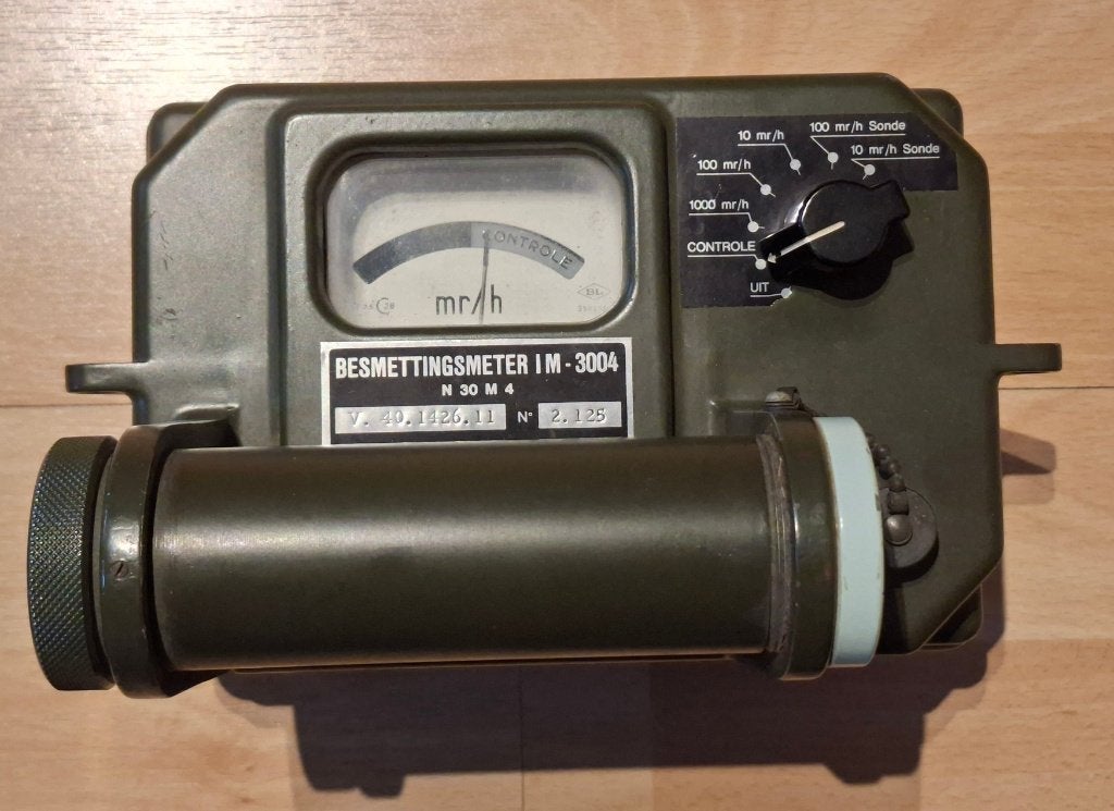 Besmettingsmeter geigercounter stralingsmeter, Doe-het-zelf en Verbouw, Meetapparatuur, Zo goed als nieuw, Overige meters, Ophalen of Verzenden