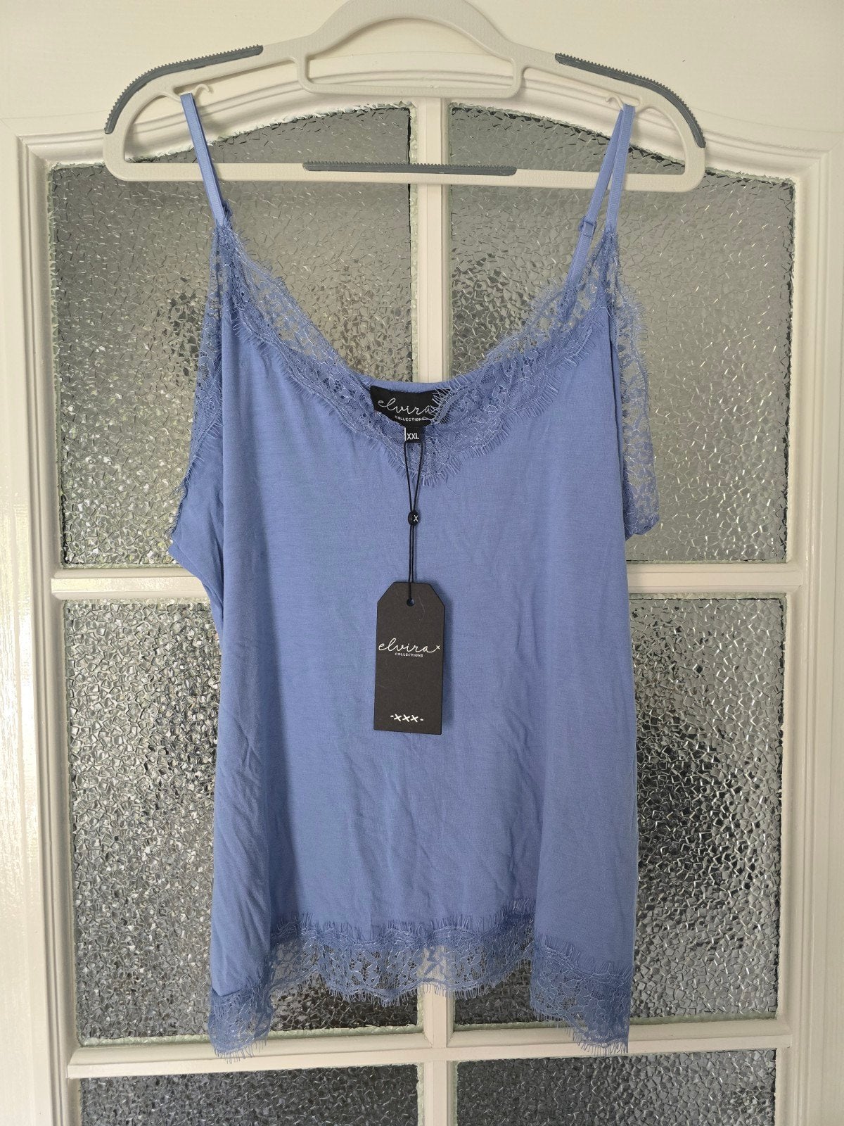 Nieuw elvira top lichtblauw xxl, Kleding | Dames, Tops, Blauw, Maat 46/48 (XL) of groter, Nieuw, Ophalen of Verzenden