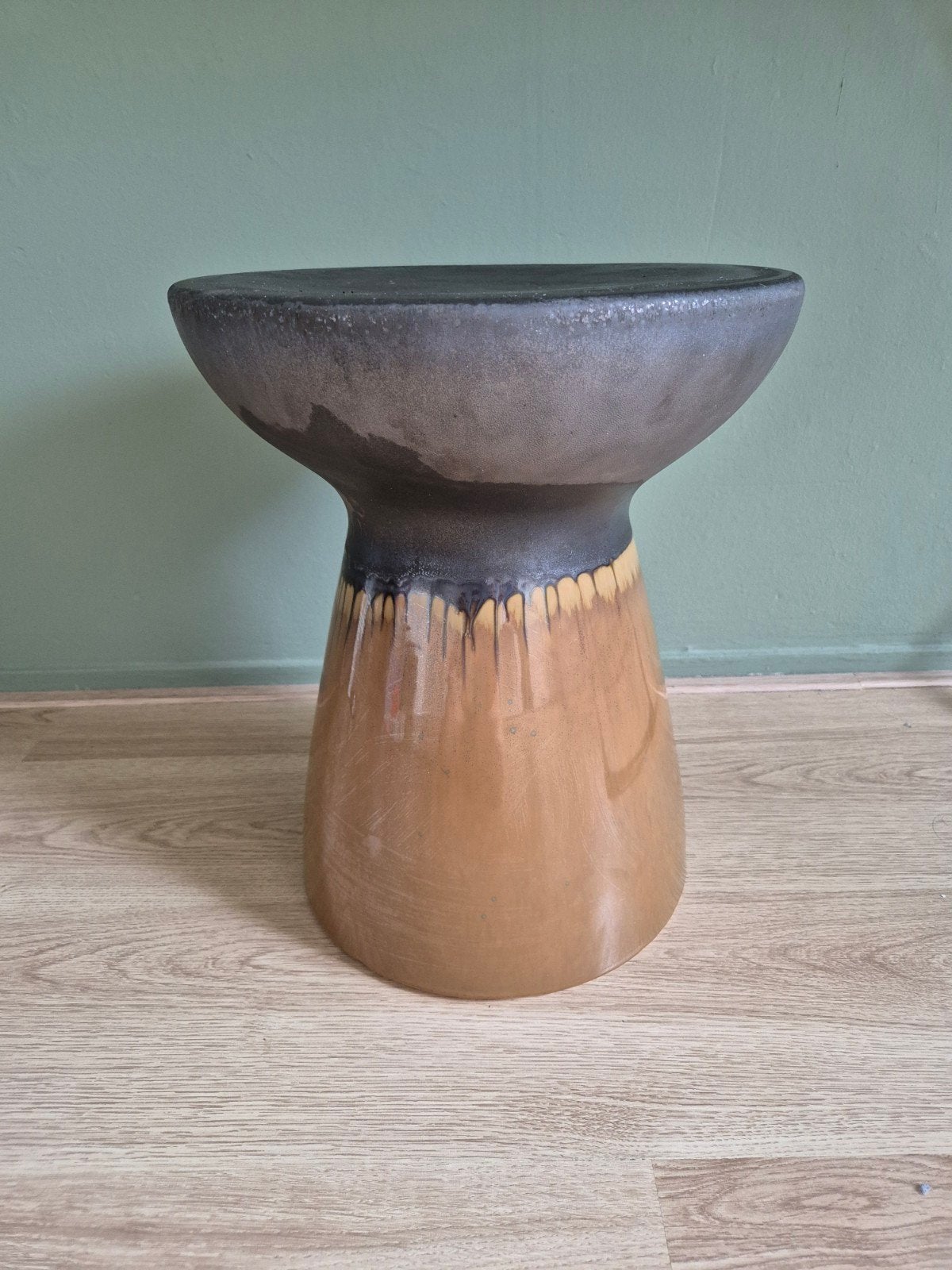 House Doctor bijzettafel/krukje, keramiek, Ophalen, Zo goed als nieuw, Hout