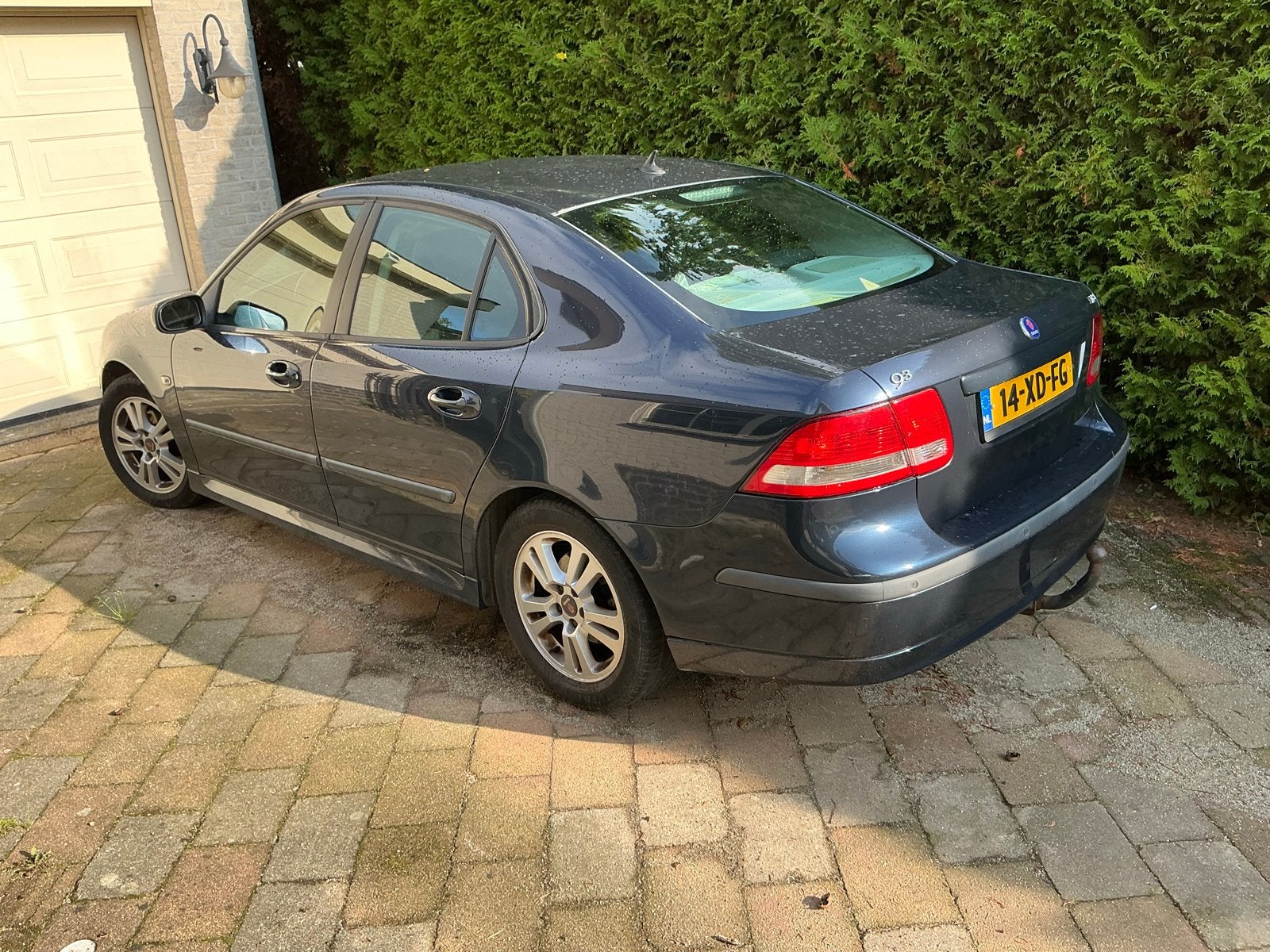 Saab 9-3 1.8 T Sport Sedan 2007 Blauw, Auto's, 4 cilinders, Blauw, Origineel Nederlands, 75 €/maand