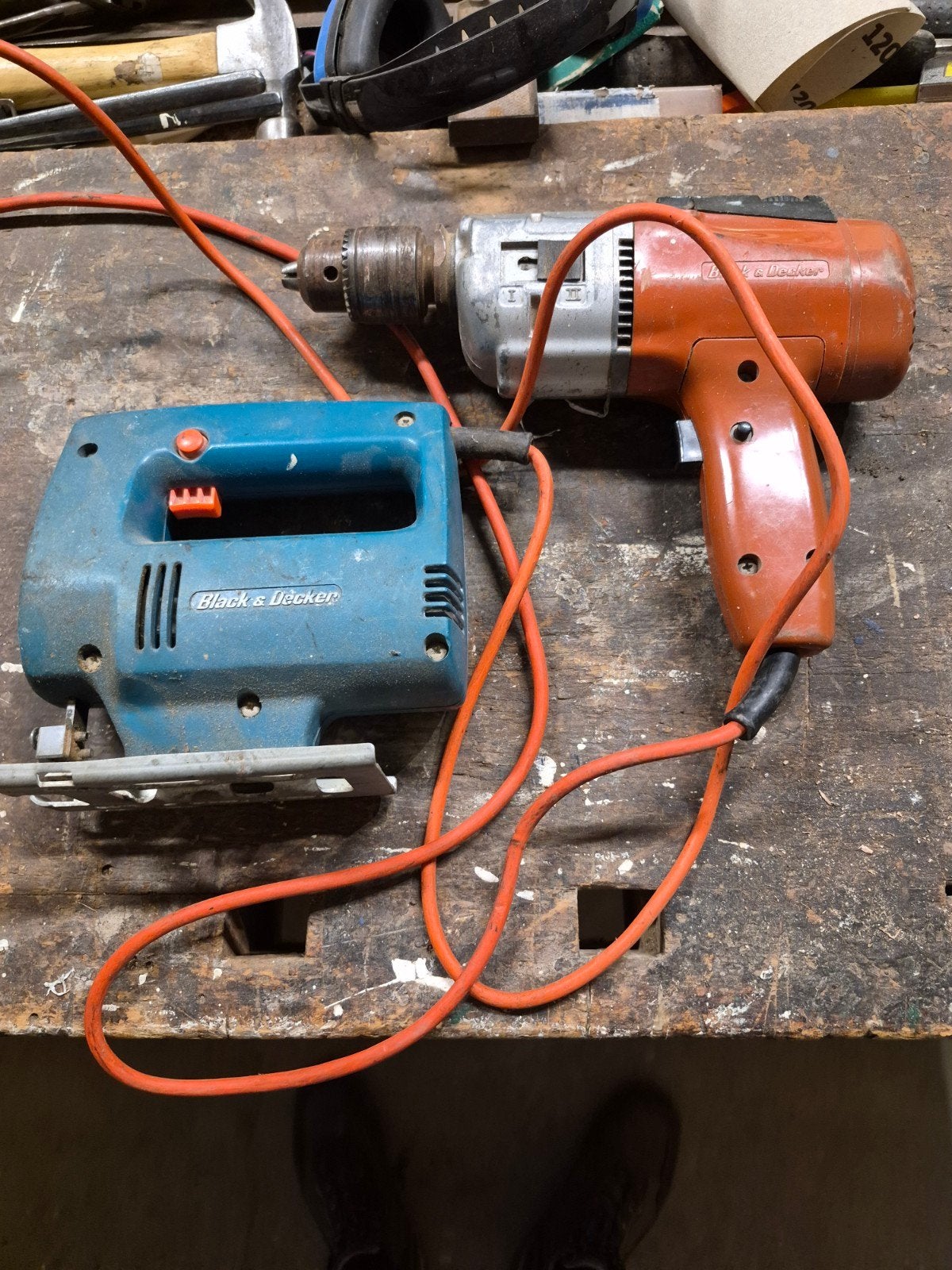 Boormachine en decoupeerzaag, Doe-het-zelf en Verbouw, Gereedschap | Overige machines, Ophalen of Verzenden